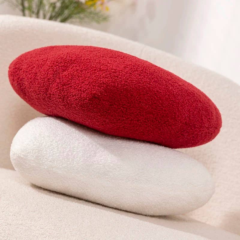 FLUFFERY - Vente Coussin décoratif - Coussin décoratif en peluche en forme de cœur4