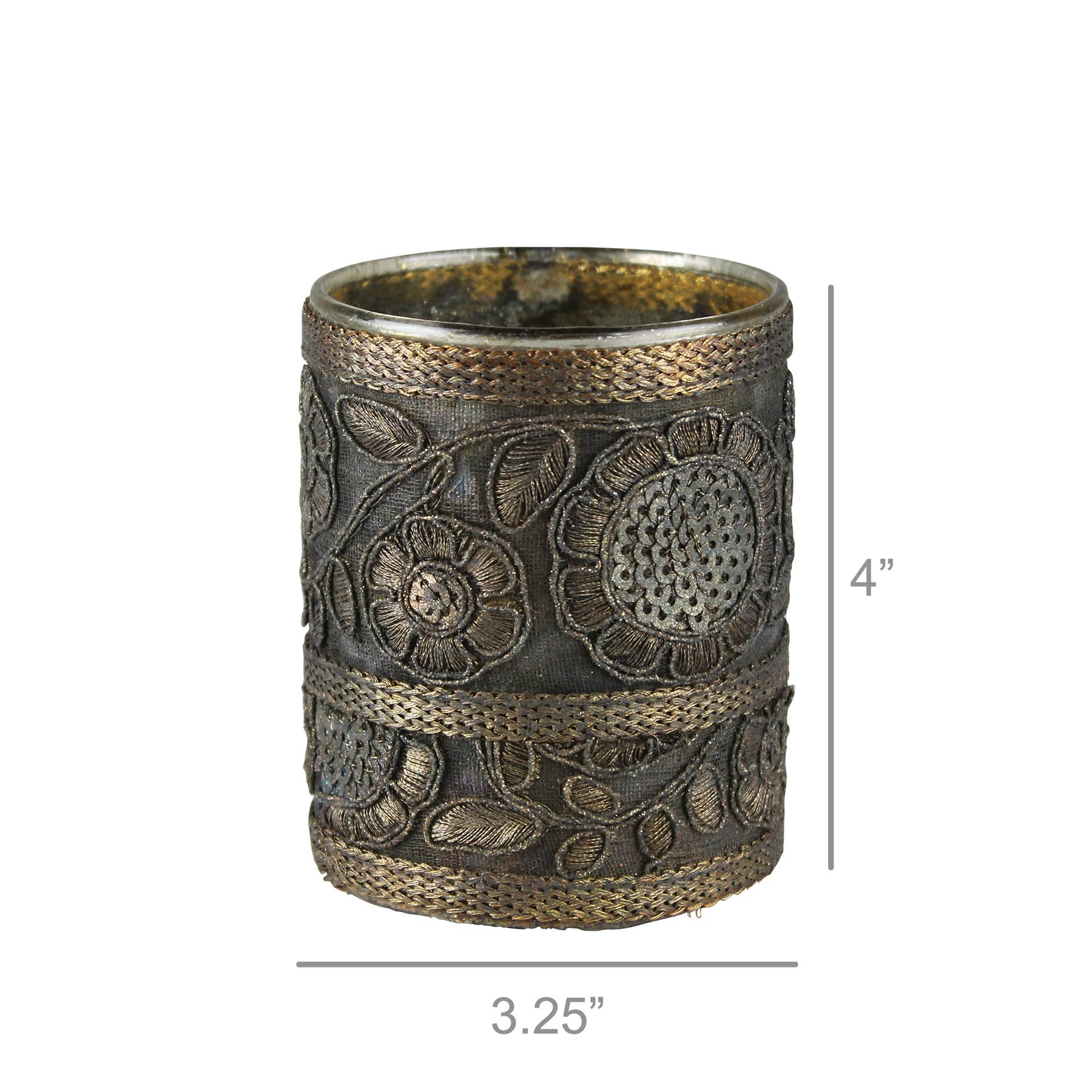 HomArt - Venta al por mayor Velas a prueba de viento - Beckham Hurricane, adornado - Sm1