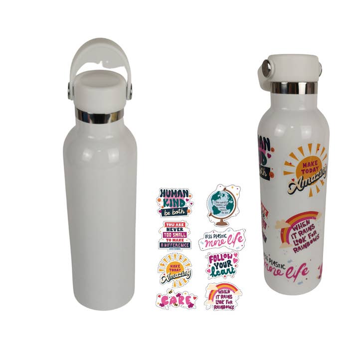 Kids Crafts, LLC. - Venta al por mayor Botellas de agua - Kit de Manualidades de Botella de Agua Ecológica – Incluye Pegatinas1