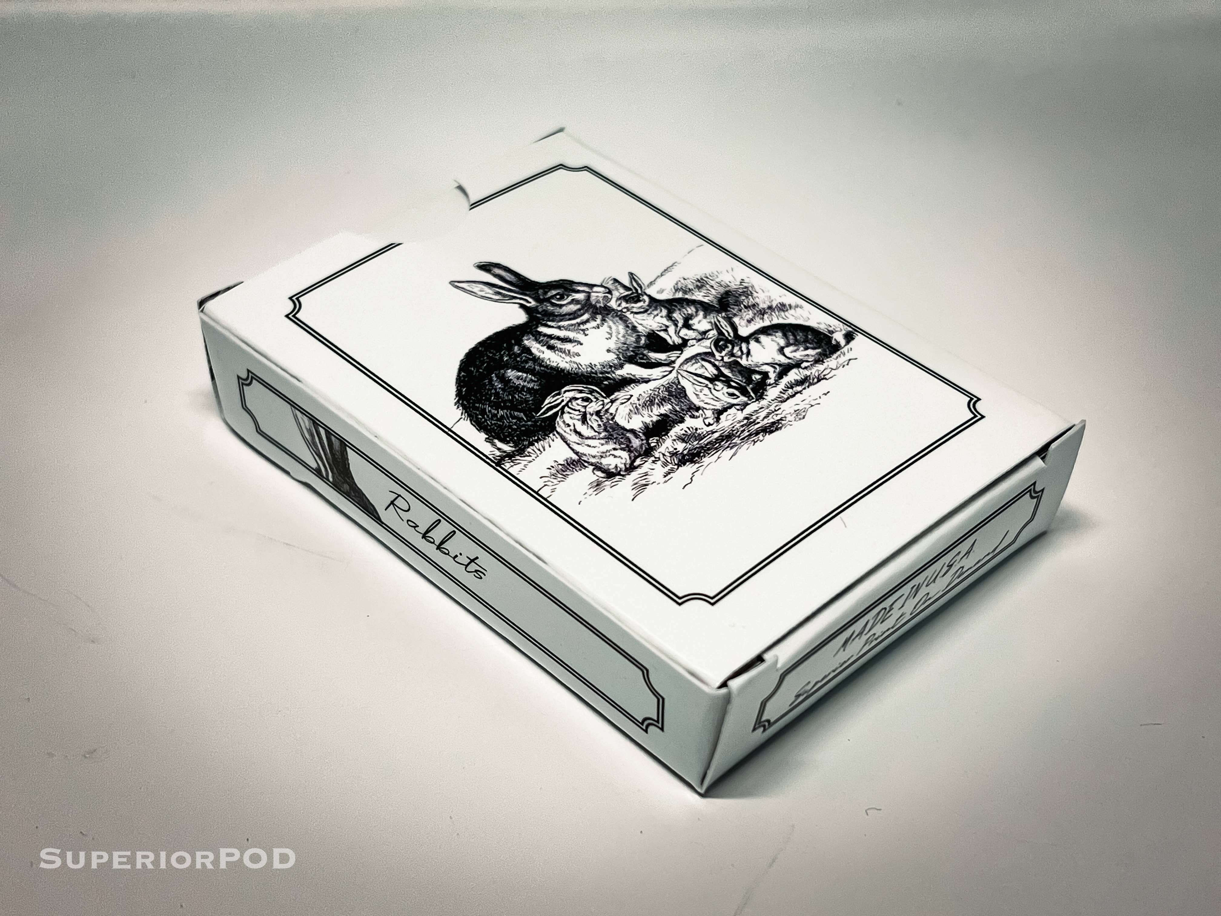 Superior Print on Demand - Vente Jeu de cartes - Cartes à jouer RABBITS, Jeu de cartes Bunny, Cartes de Pâques8