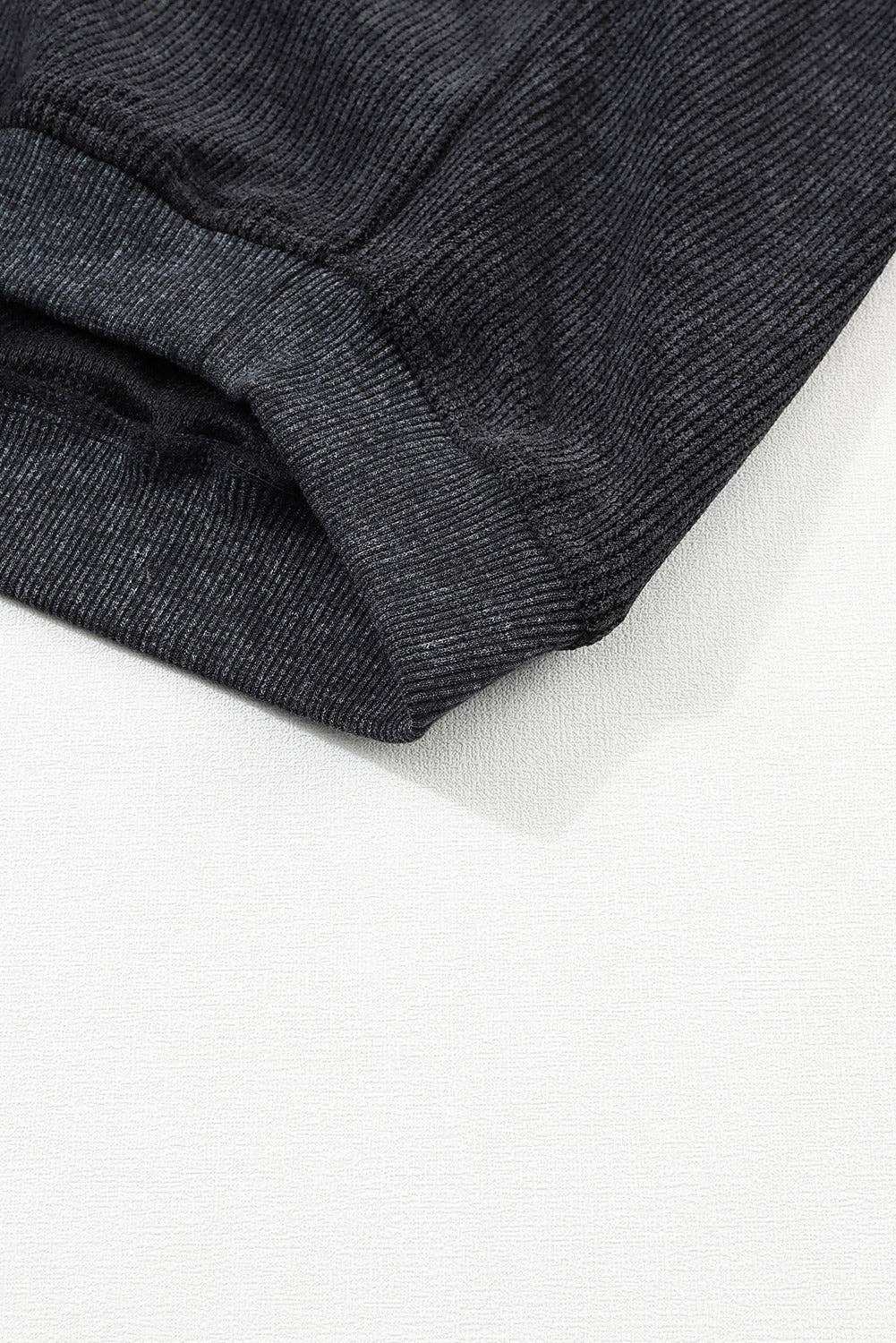 Suhkasana - Vendita all'ingrosso Felpa - Donna - Felpa casual personalizzabile a coste in maglia a girocollo.7