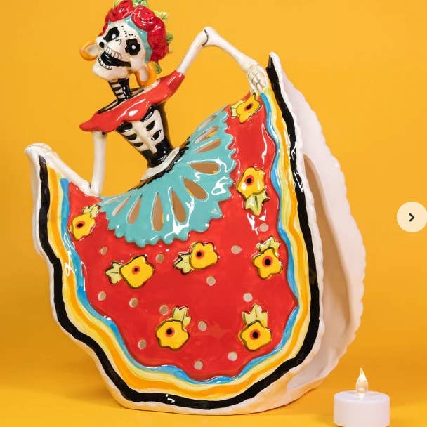 Portavelas Dod Rosarita para venta al por mayor de Blue Sky Clayworks