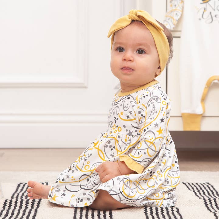 Baby Girls fira nyår bambuklänning för wholesale av Tesa Babe