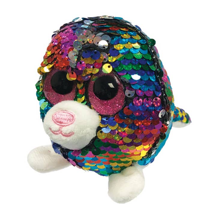 GLITTER CUBBIES - 3.5IN BB ANGEL SEAL for wholesale by Fiesta Toys