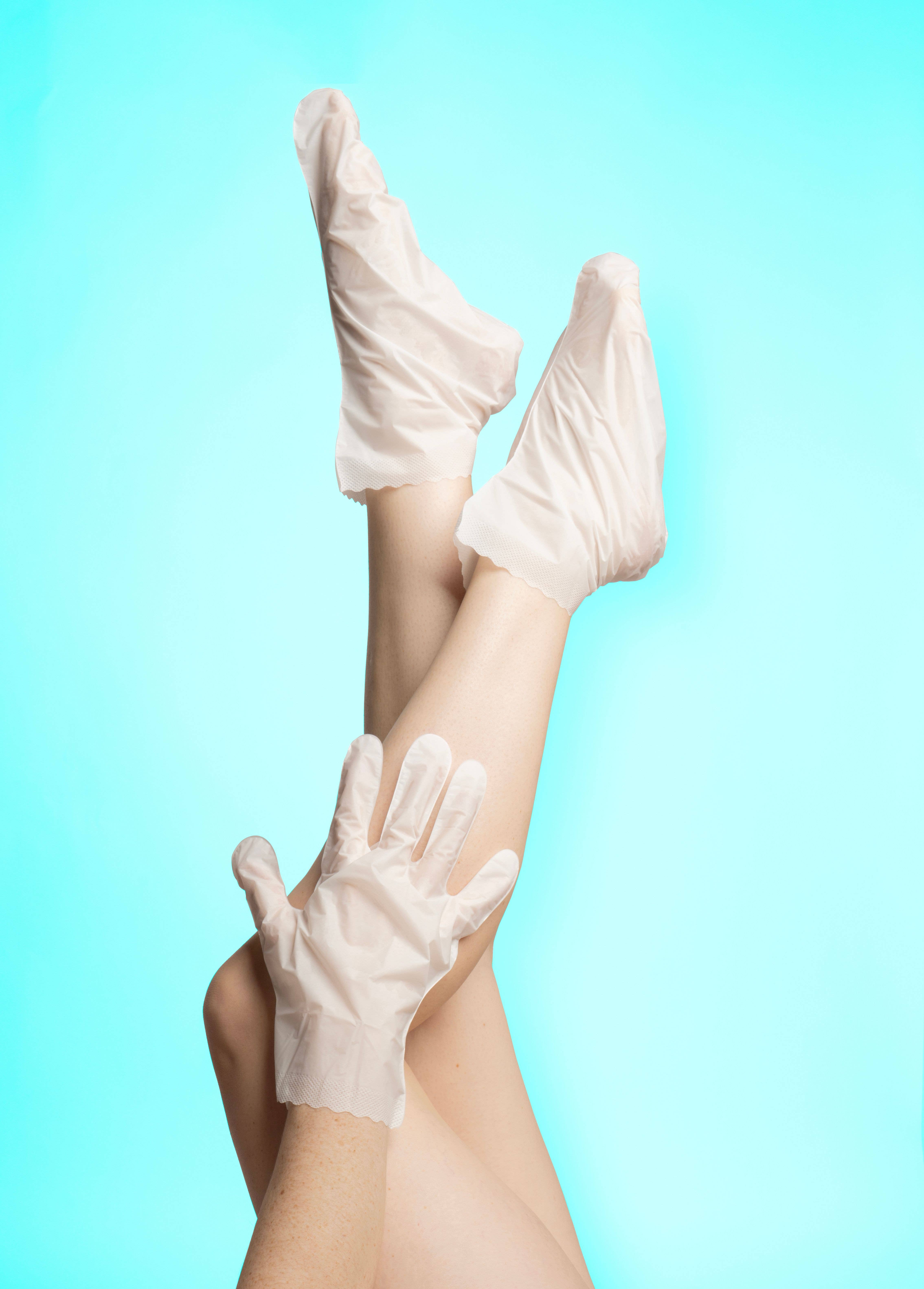 DM Merchandising - Wholesale Foot Mask - Lemon Lavender Smooth It Over Hydrating Hand & Foot Masks As2