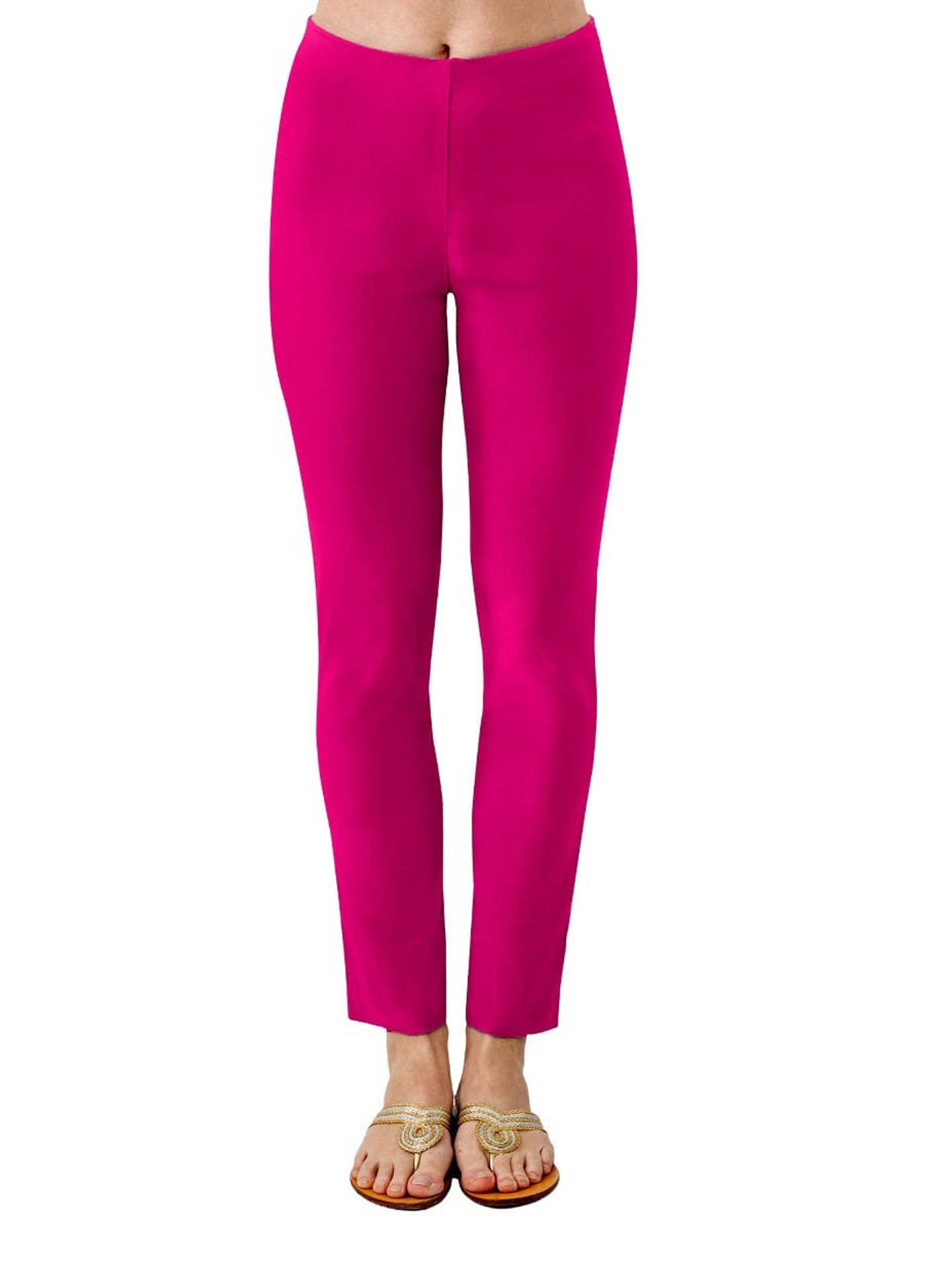 Gretchen Scott LLC - Wholesale Pants - Women's - Cotton / Spandex GripeLess Pants - Solid