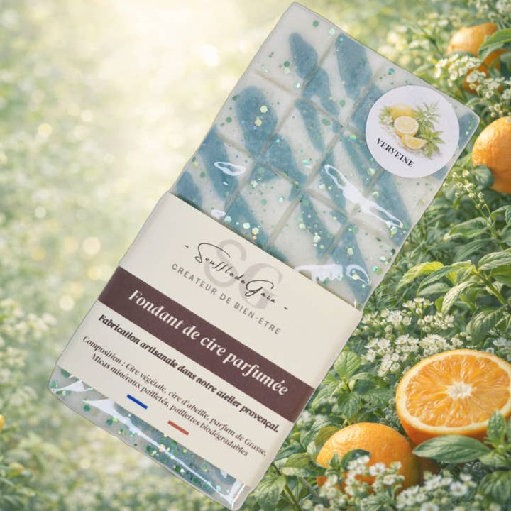 Fondant parfumé frais, vert & aromatique – senteur au choix for wholesale by Sarl SdG / Souffle de Gaïa