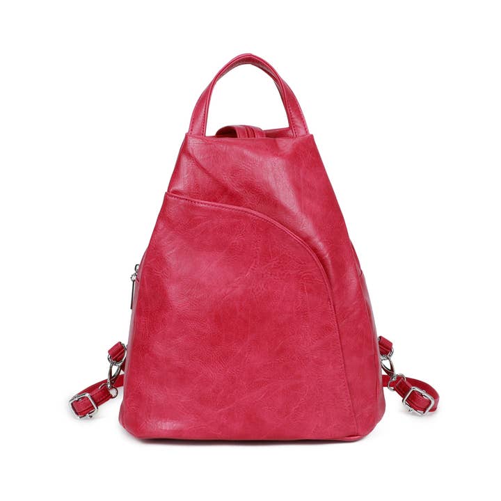 Ellas Trading – wholesale Backpack – Women's – Stylish Casual Anti-Theft Backpack Side Zipper Pockets8