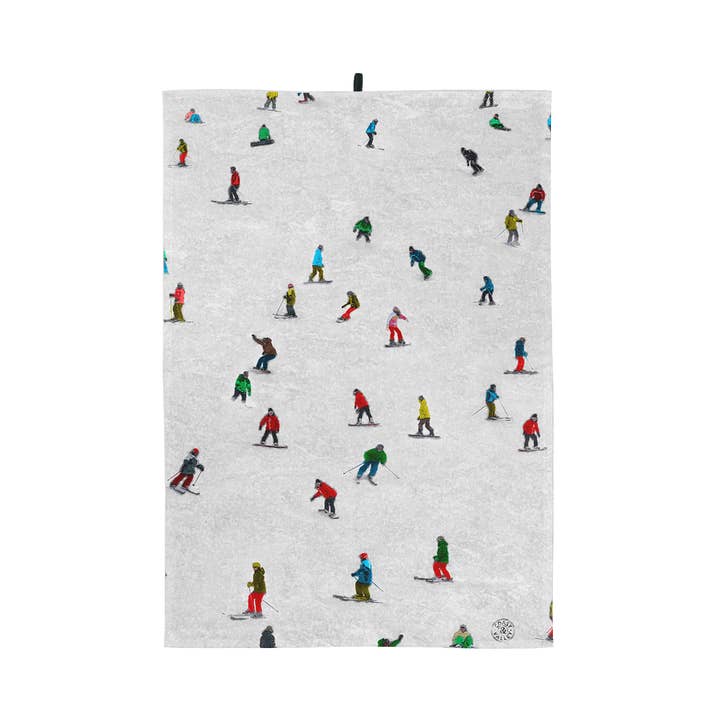 Retour Station tea towel for wholesale by Coast and Valley