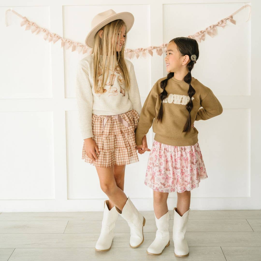 Sweet Wink – Großhandel Sweatshirt – Kinder – Cowgirl Cutie Sweatshirt - Mädchenkleidung - Westernbekleidung6