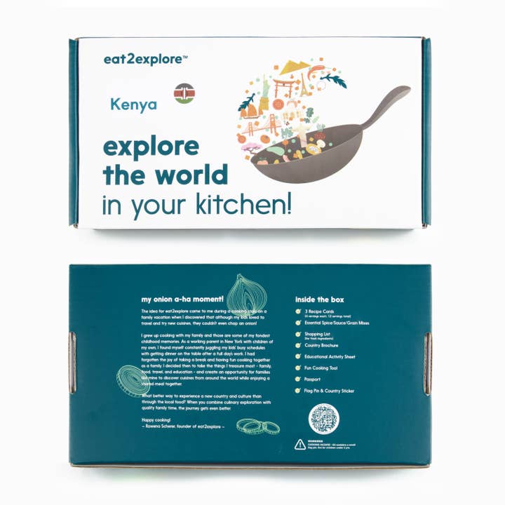 Eat2explore - Wholesale DIY Food Kit - COOKING KIT - explore KENYA food & culture