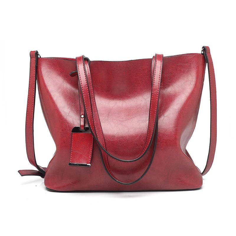 UZ Wholesale Store - Wholesale Shoulder Bag - Women's - Vintage Oil Leather Single Shoulder Handbag9
