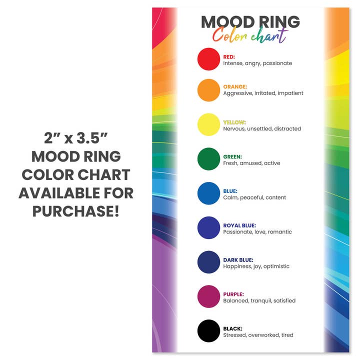 WJW - Wholesale Band/Stacked Ring - Mood Band With Stars And Moons Stainless Steel Ring