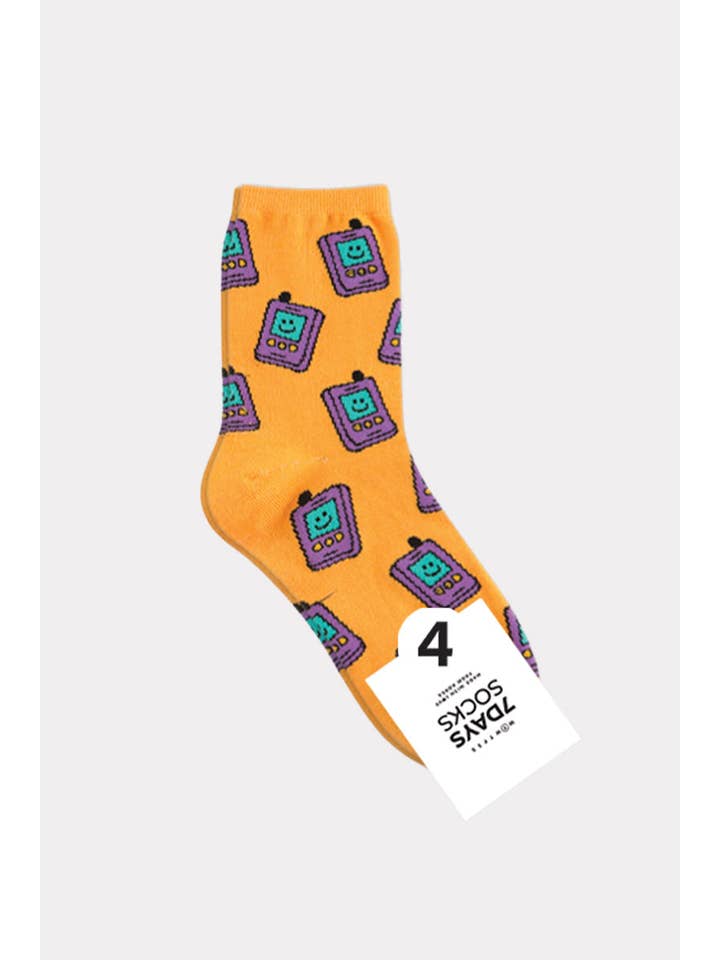 7DAYSSOCKS - Wholesale Socks - Women's - Women's Crew Pangpara-Pangpang Socks