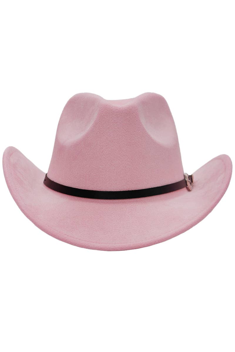 Cap Zone – Engroshandel Cowboyhat - Unisex – Western spænde bælte imiteret nubuck ruskind cowboyhat17