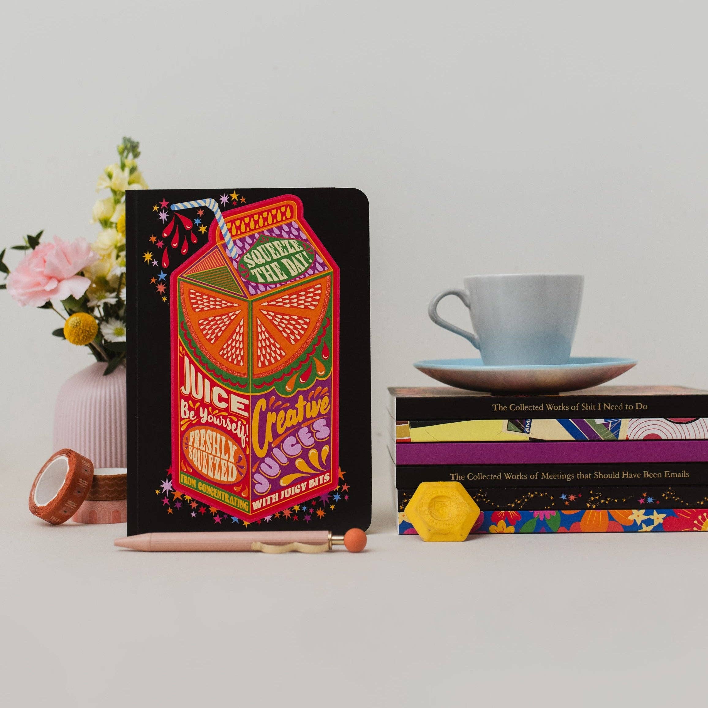 Cath Tate Cards - Wholesale Notebook - CREATIVE JUICE NOTEBOOK1