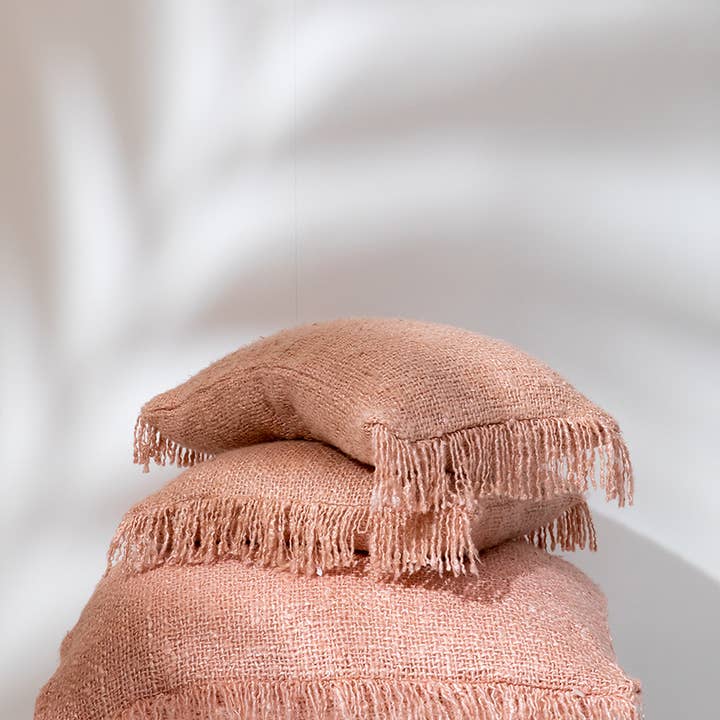 Bazar Bizar Living - Wholesale Throw Pillow Cover - The Oh My Gee Cushion Cover - Salmon Pink - 40x40