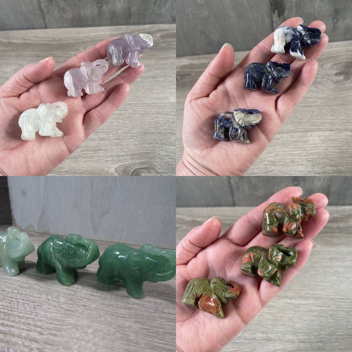 Keystone Crystals - Wholesale Decorative Figurine - Elephant Gemstone Figurine – Wholesale Hand-Carved