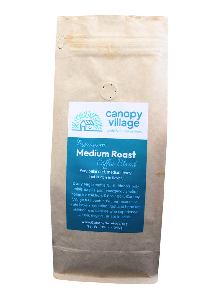 Canopy Village Medium Roast for wholesale by LaShaw Ranch Roasters