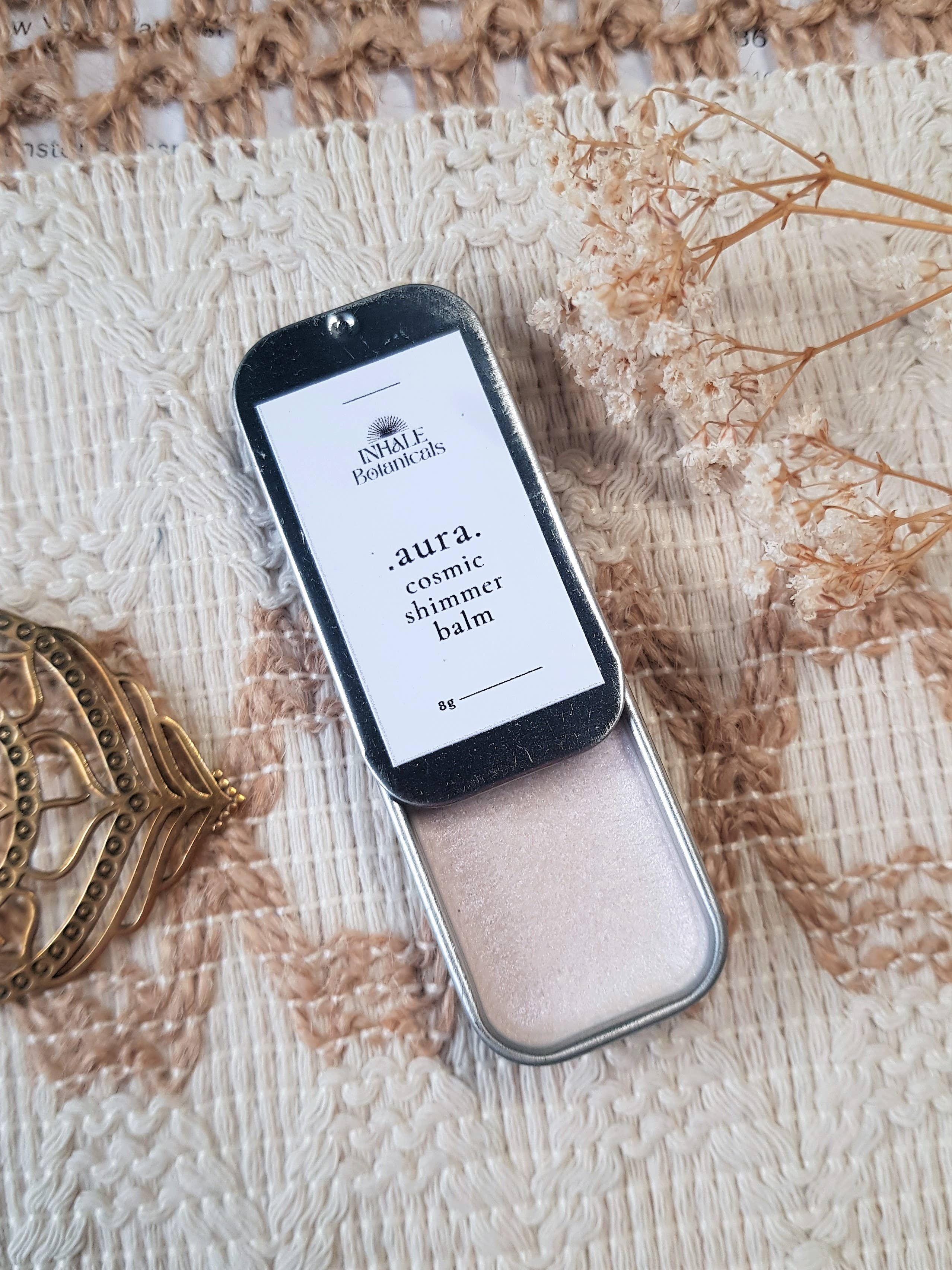 Inhale Botanicals - Wholesale Body Glitter/Shimmer - Aura Shimmer Balm