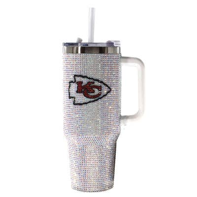 40oz Bling Tumbler, Kansas City Chiefs for wholesale by The Memory Company