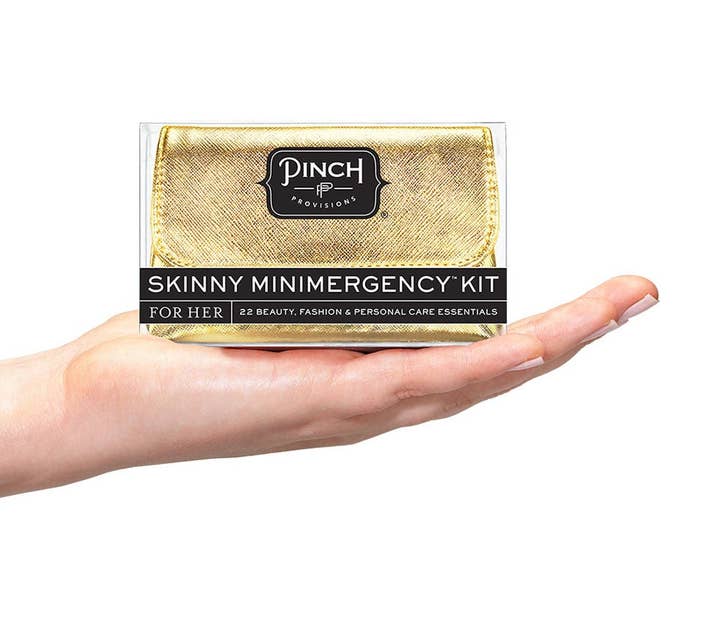 Pinch Provisions - Wholesale Pouch - Women's - Metallic Skinny Minimergency Kit - Available in 4 Colors