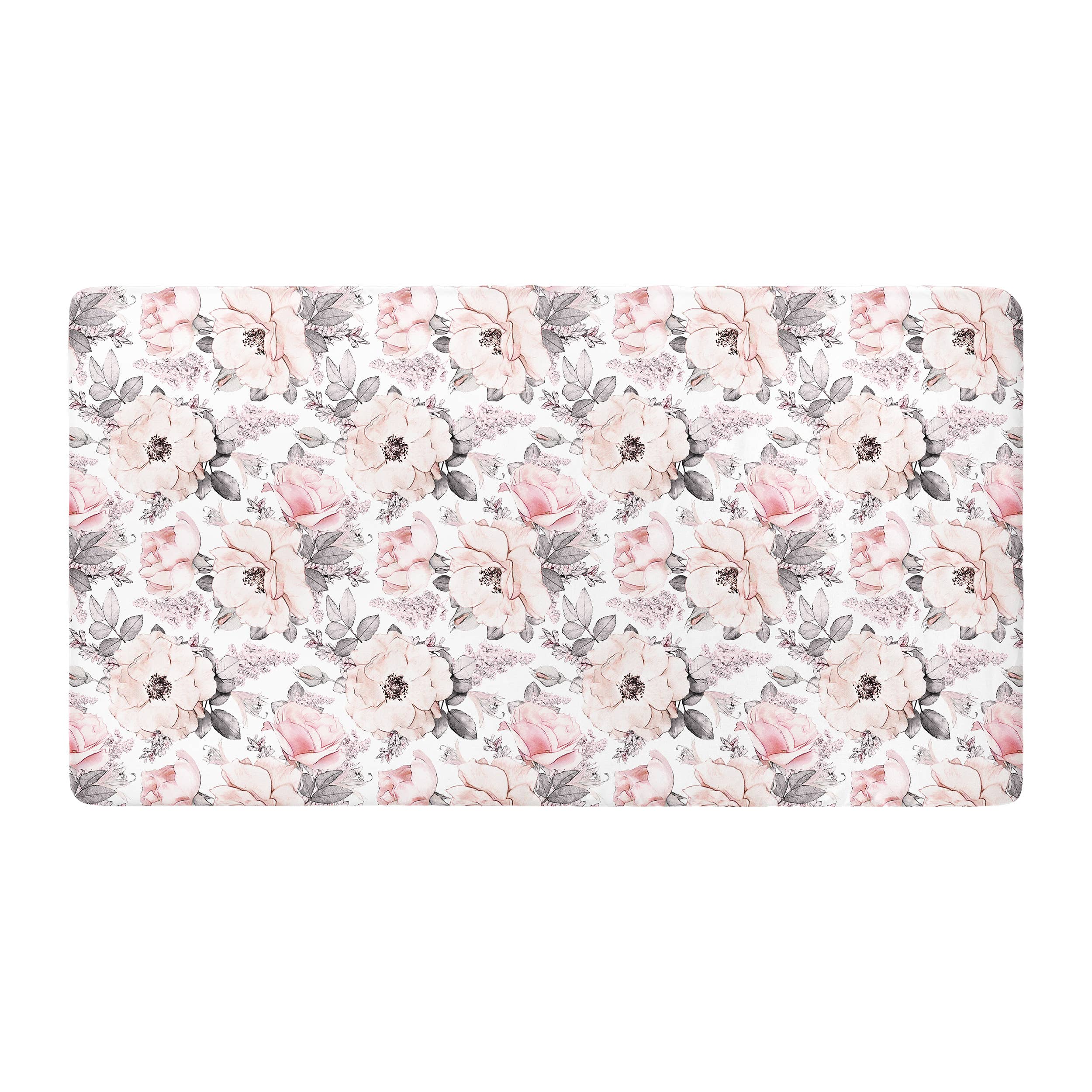 JLIKA - Wholesale Cot/Crib Sheets - Crib Sheets 100% Cotton Peonies2