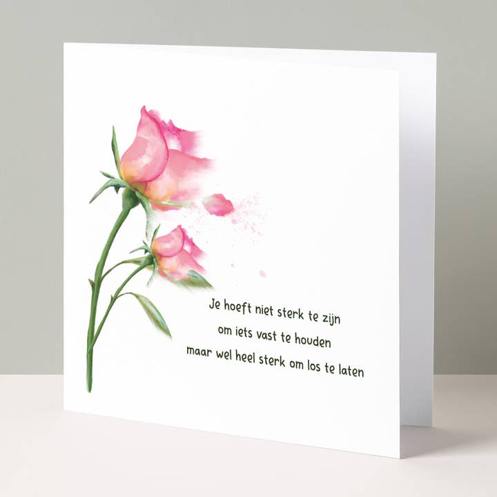 Greeting card | Strong for wholesale by Studio Poppybird