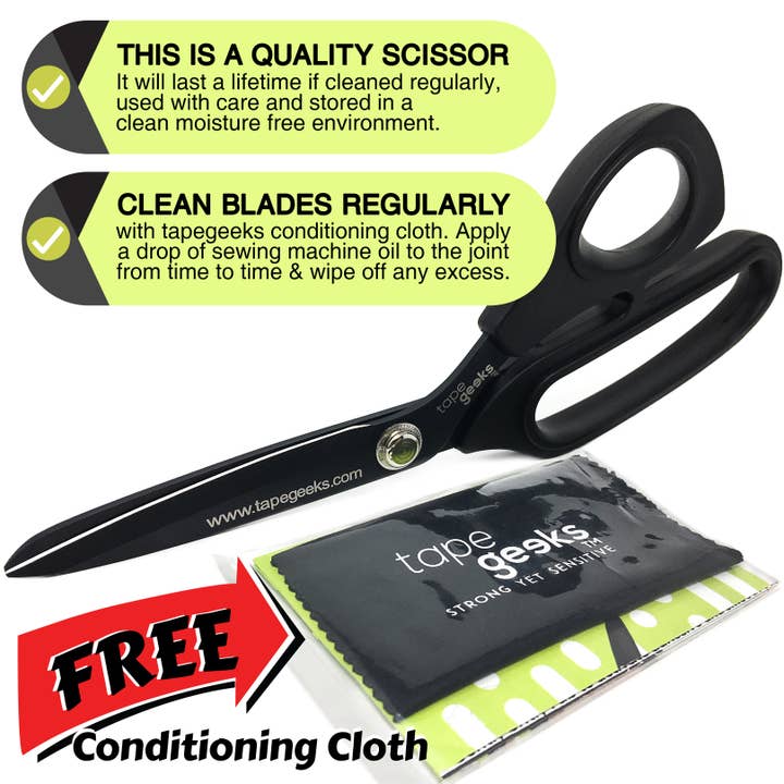 Tape Geeks - Wholesale First Aid Kit - Stainless Steel Non-Stick Kinesiology Tape Scissors