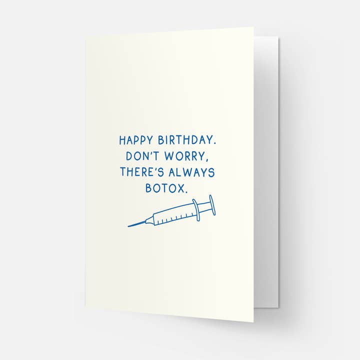 Kaart Blanche - Wholesale Birthday Card - Always botox 2024 - greeting card1