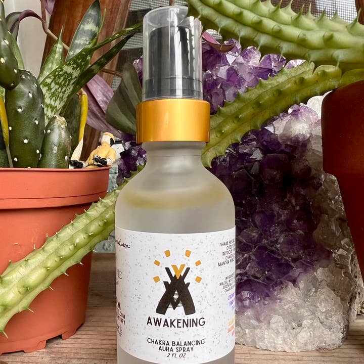 "Awakening" Chakra Balancing Aura Spray and other Purchase Wholesale aura spirit quartz. Free Returns & Net 60 Terms on Faire trending on Faire.