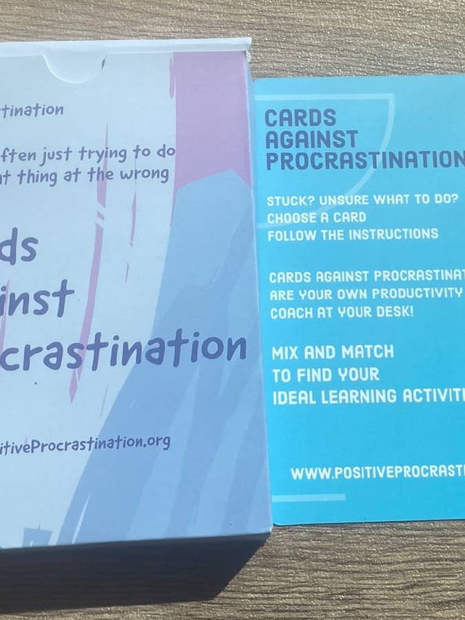 Cards Against Procrastination for wholesale by PositiveProcrastination.Org