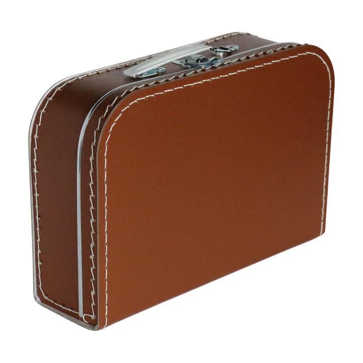 RUST BROWN resväska 30 cm för wholesale av Kinderkoffertjes.nl