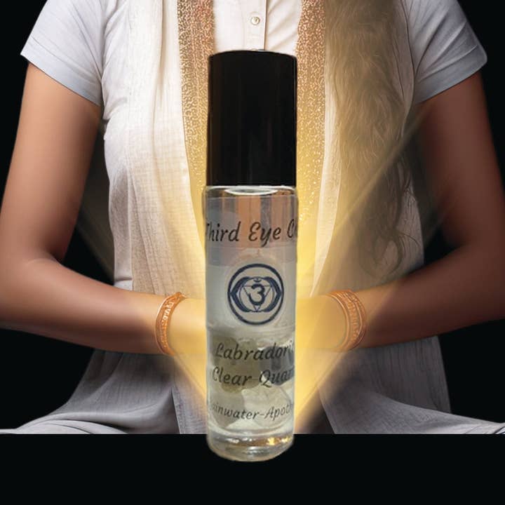 THIRD EYE Chakra Roller for wholesale by Rainwater-Apothecary