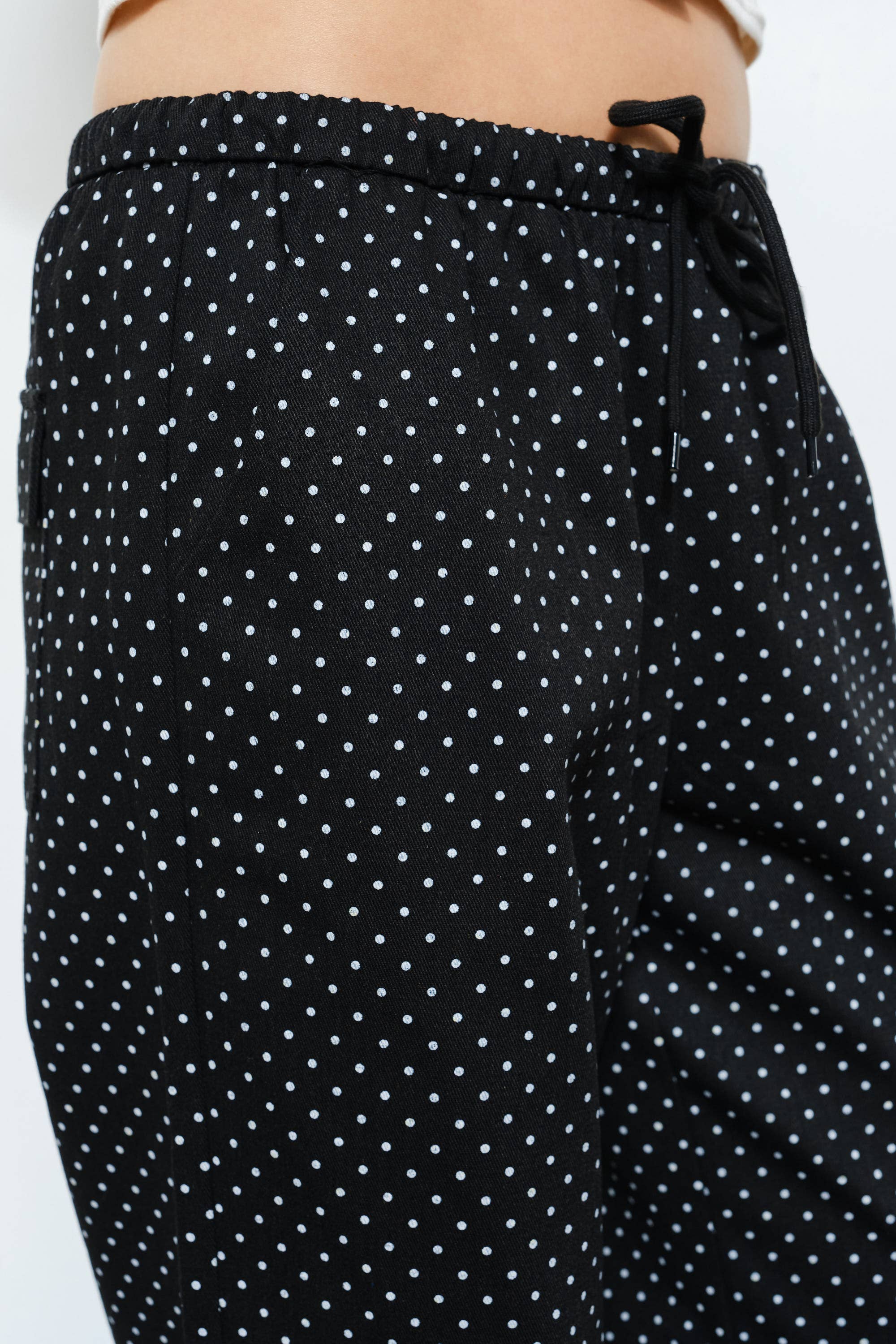 Black ANGELICA PARACHUTE PANTS - Casual, Trendy for wholesale on Faire5