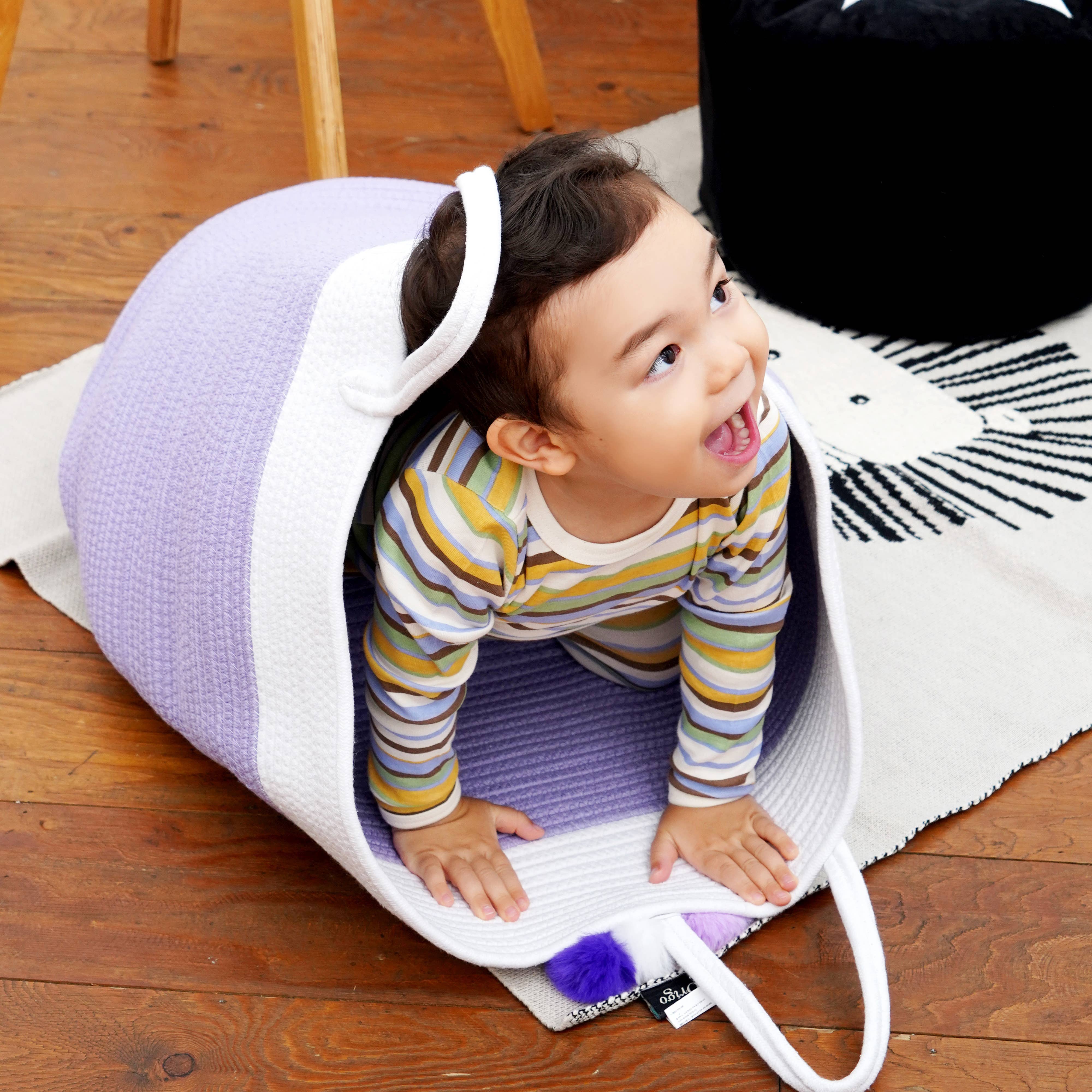 WithOrganic - Wholesale Sleepwear Set - Kids - Organic Pajama Set with Matching Security Doll - Dino Stripe5