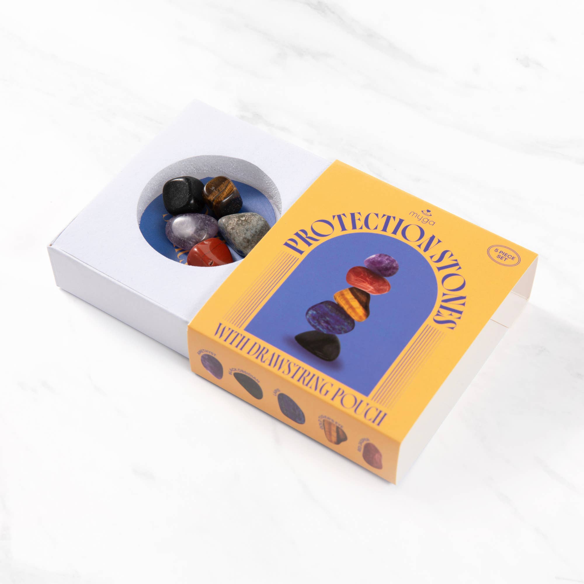 Myga - Wholesale Spiritual Stone/Crystal - Myga Wellbeing Crystal Collection - Display 24 Units13