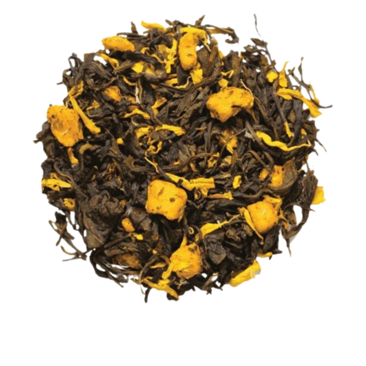 Blossom & Brew – wholesale Löst te – Grönt te-mango ringblomma medley, fruktig och blommig blandning8