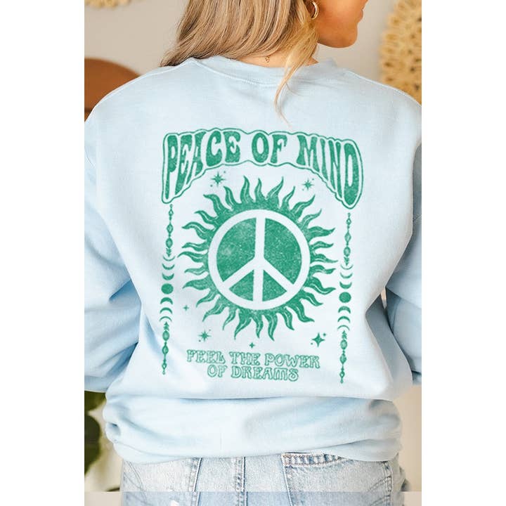 Illustrated Society - Wholesale Graphic Sweatshirt - Women's - PEACE OF MIND VINTAGE GRAPHIC SWEATSHIRTS6