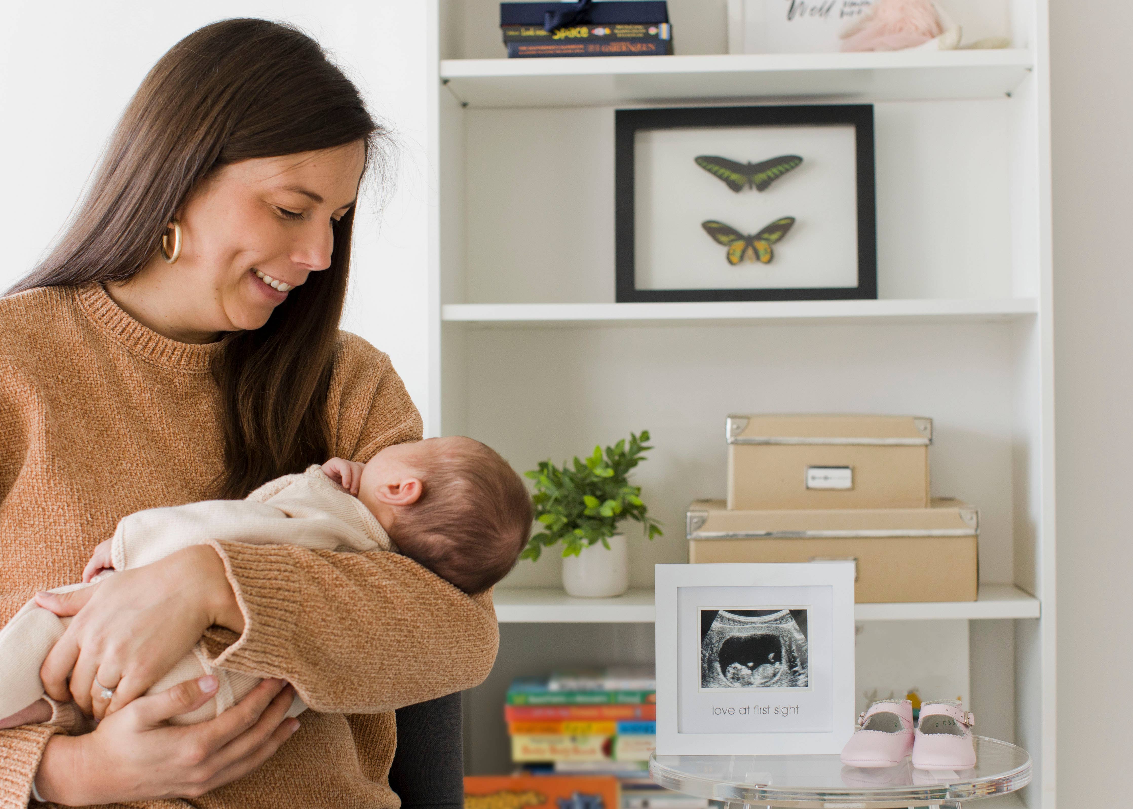 Pearhead - Wholesale Picture Frame - Kids & Baby - Love At First Sight Sonogram Frame, White2