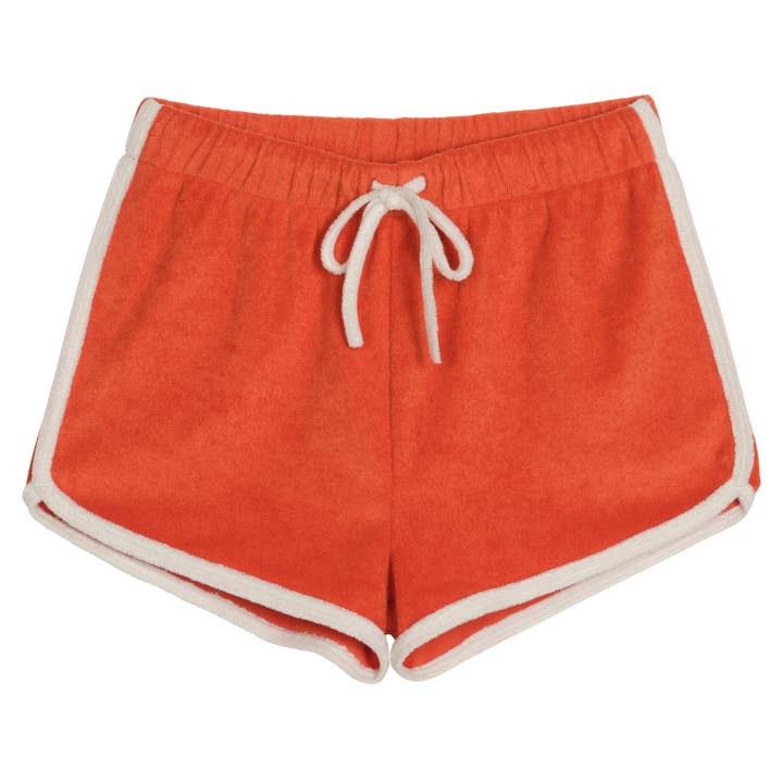 Terry Shorties - Orange for wholesale by PLAYetc