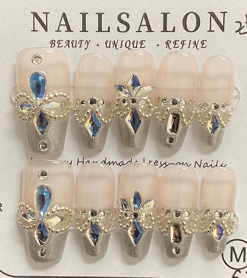 Kids Charm Online - Wholesale Press-On/Fake Nails - WOMEN PRESS ON ACRYLIC NAILS. (HANDMADE)1