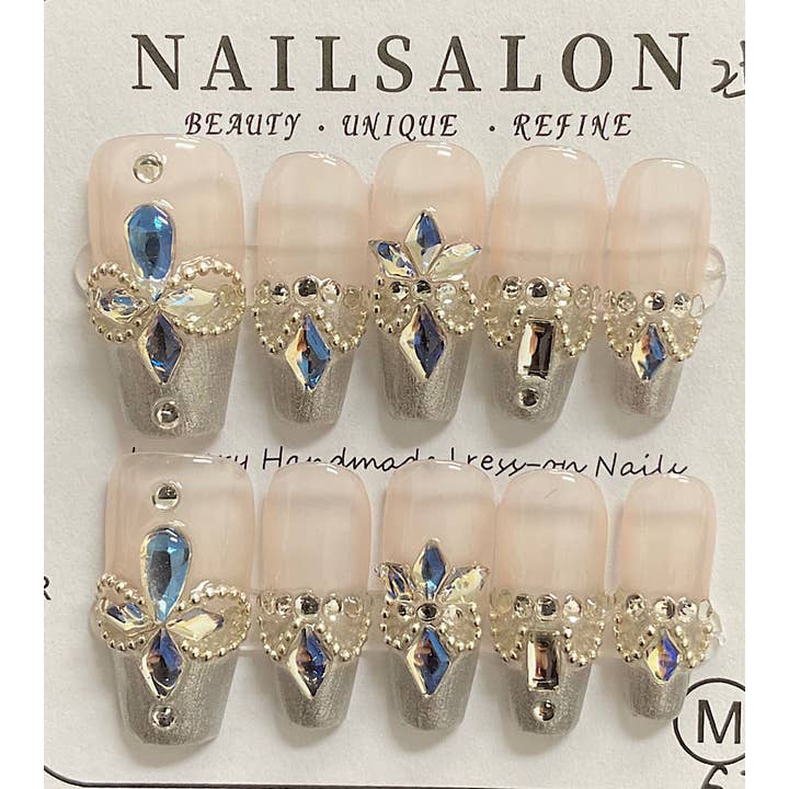 Kids Charm Online - Wholesale Press-On/Fake Nails - WOMEN PRESS ON ACRYLIC NAILS. (HANDMADE)1