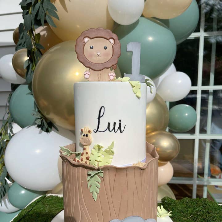 Ellie's Party Supply - Wholesale Balloon - Boho Jungle Balloon Garland Kit –Green & Gold | Retail-Ready