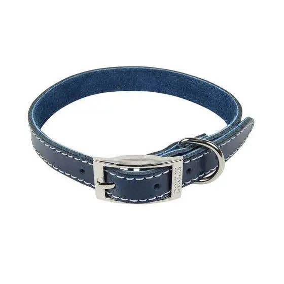 DOGUE - Wholesale Pet Collar - Dog - DOGUE Classic Stitch Leather Dog Collar