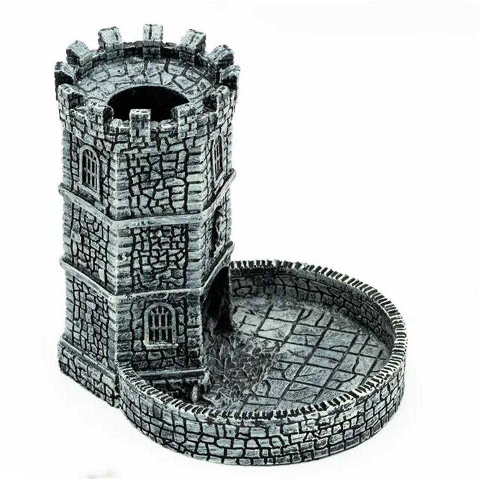 Tabletop Dominion Limited - Wholesale Dice - Fortune's Keep | Castle Dice Tower | Cast Resin1