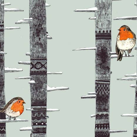 Robin Trees//Signierter Druck für den Großhandel von Sandra Dieckmann