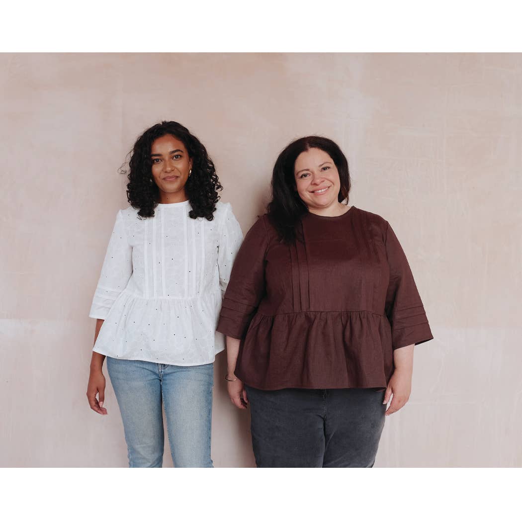 NH Patterns - Wholesale Craft Sewing Kit - April blouse - sewing pattern9