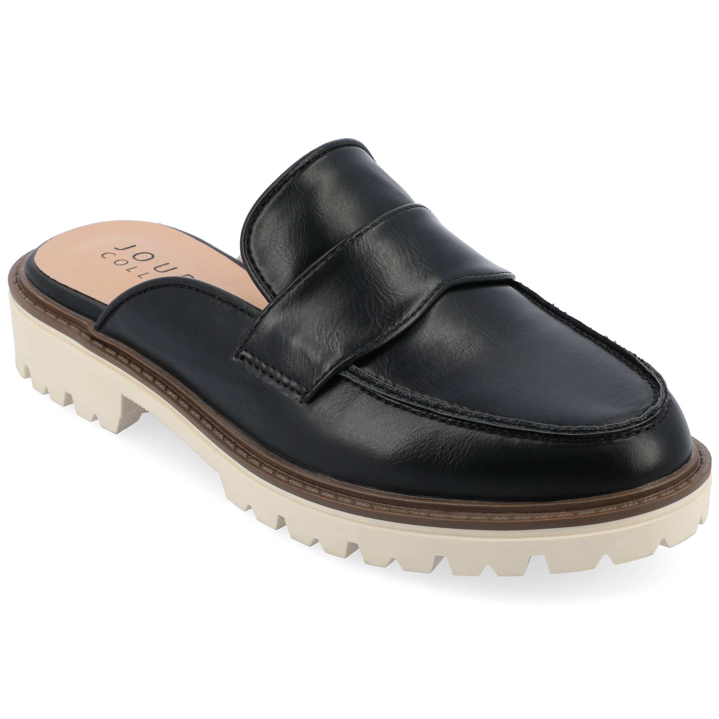 Journee - Wholesale Flats - Women's - Miycah Muled Loafer Flats In Faux Suede15