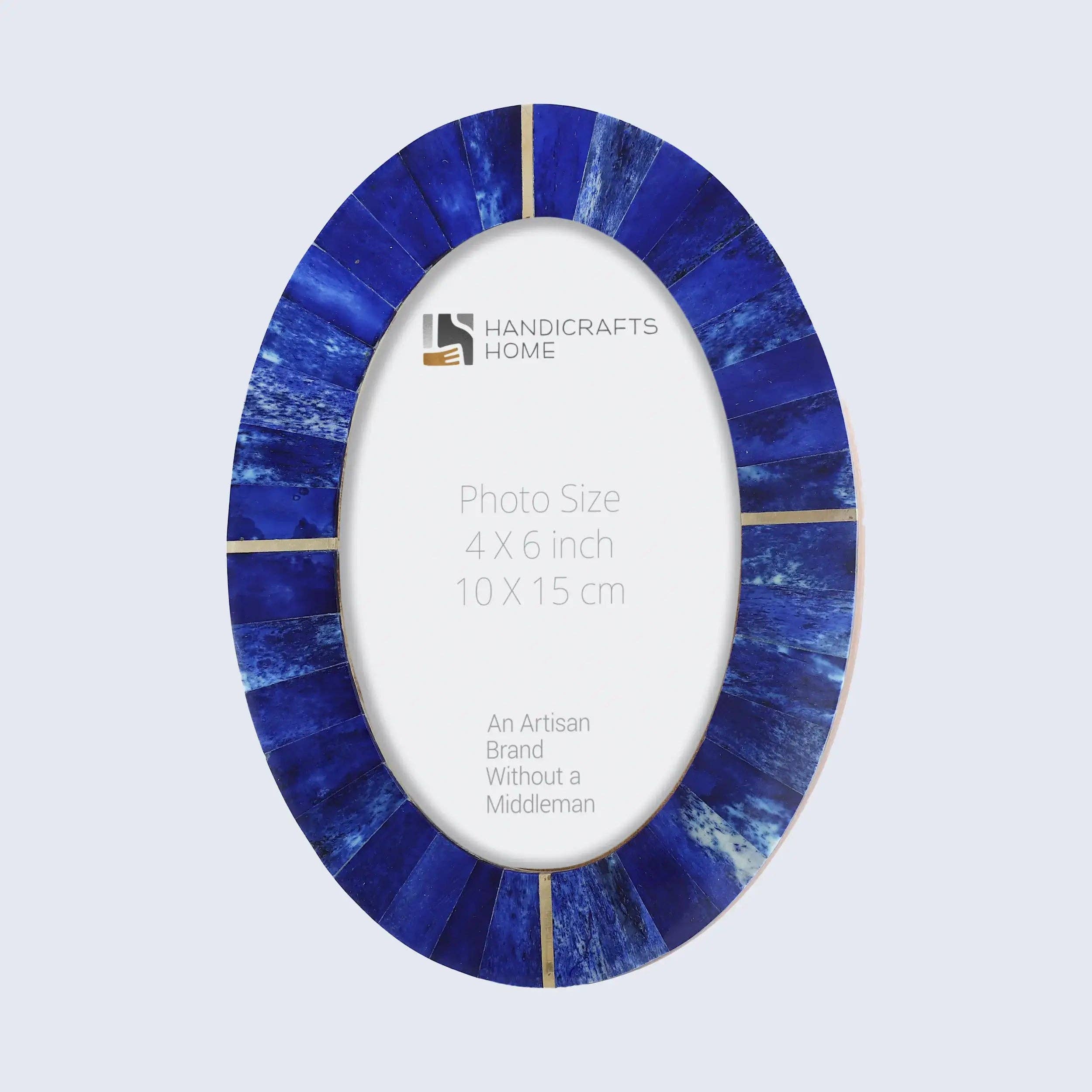 Muqeem & Brothers – wholesale Picture frame – Round Picture Frames Palace Heart Pattern Bone Inlay in 4x60